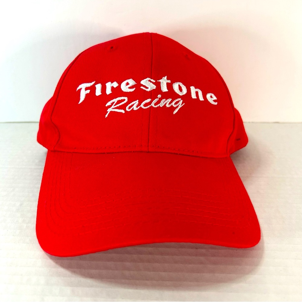 FIRESTONE RACING RED SNAPBACK CAP / KP PRODUCTS HEADWARE / NEW